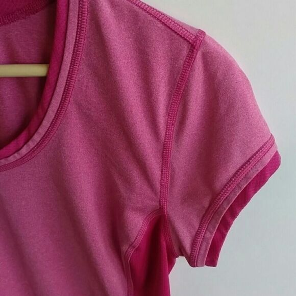 Lucy Pink Fitted Cuffed Sleeve T-Shirt - Picture 5 of 8